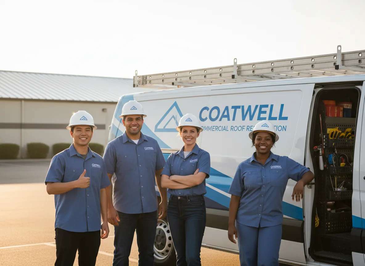 Commercial roof coating company in Crum, WV